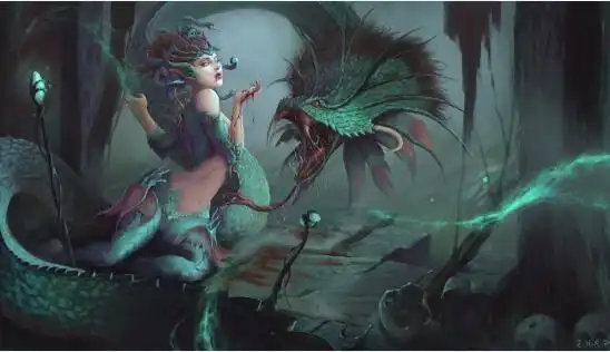 蛇妖图片大家心目中的蛇妖都是哪种图