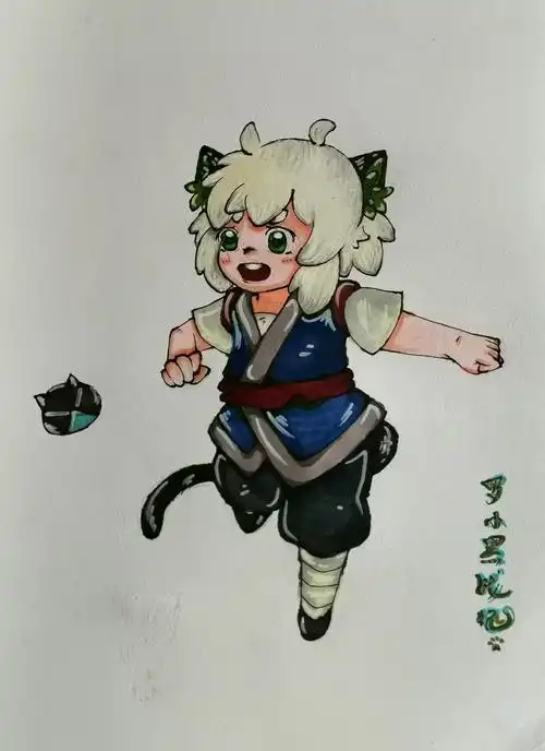 《罗小黑3》 马克笔