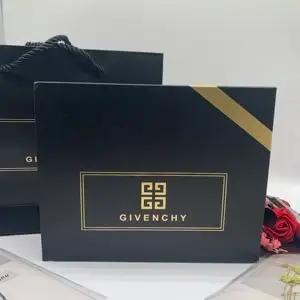 纪梵希givenchy口红礼盒空盒子手提礼品包装袋小羊皮礼物空盒