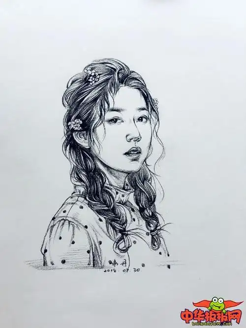 速写人物的步骤与方法,速写人物临摹图步骤