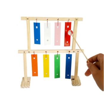 宠翰儿童手工作品乐器自制弦乐器编钟小制作diy教育科技班材料包皮筋