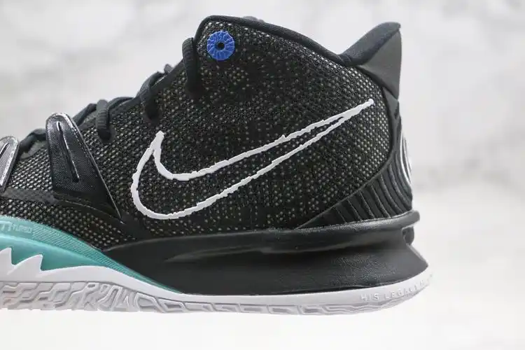 耐克nike kyrie 7纯原版本欧文7代黑白色篮球鞋内置气垫支持实战 货号