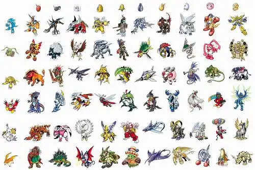 数码宝贝第二部进化图