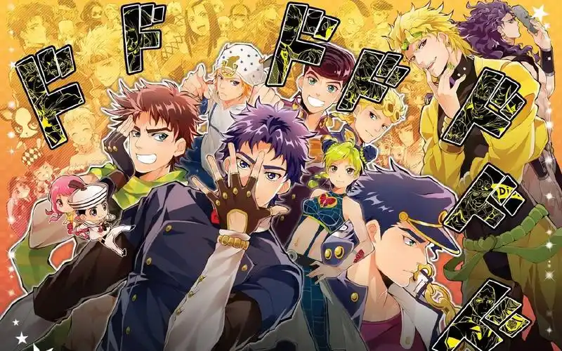 jojo历代boss特效五乔同屏给jo厨不一样的op体验最终版