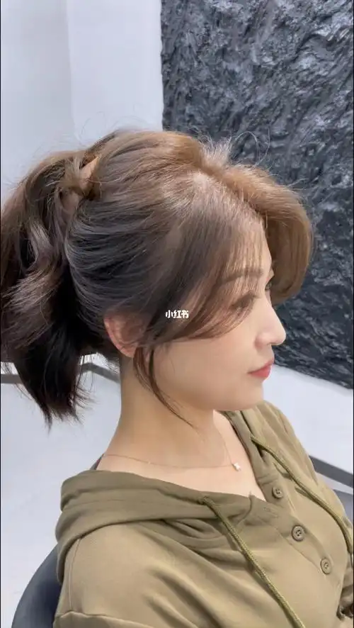 女生减龄瘦脸刘海八字刘海中分刘海