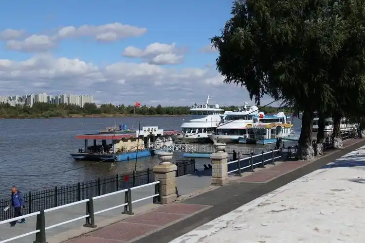 松花江哈尔滨道外区段江畔35