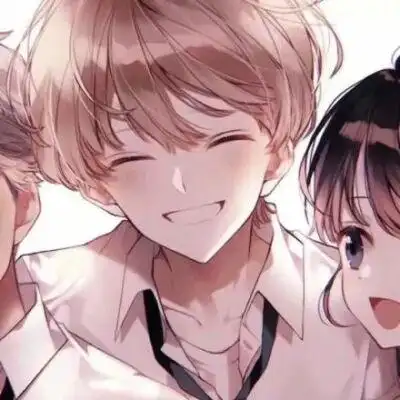 多人头像愿你天黑有灯,下雨有伞,路上良人相伴!三个人的友谊依旧长存