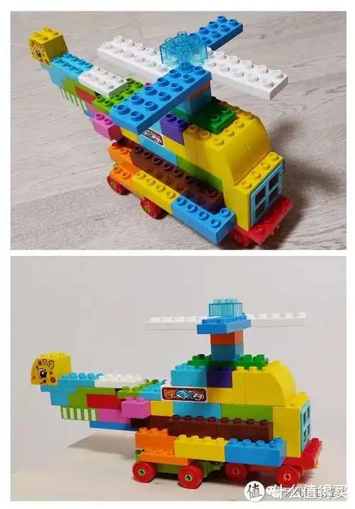 乐高德宝拼搭展示陪玩过程中的灵光乍现
