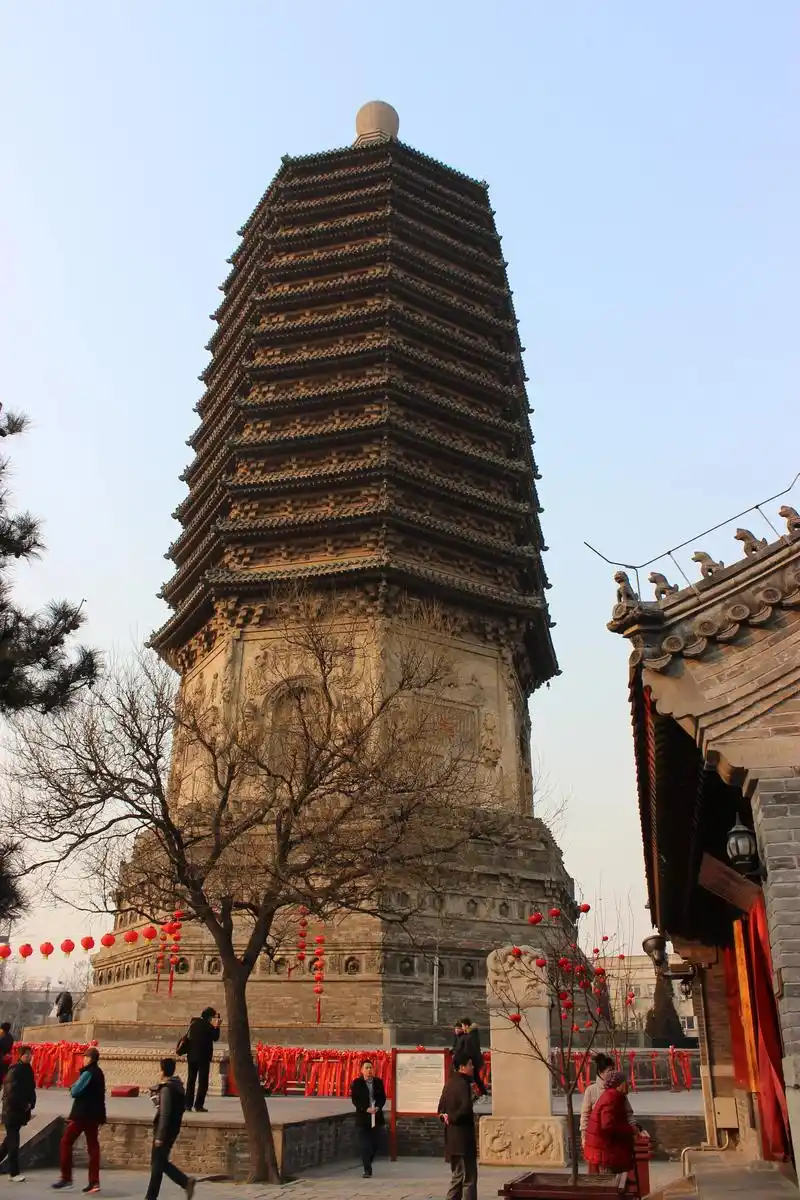 中国古塔之北京天宁寺塔