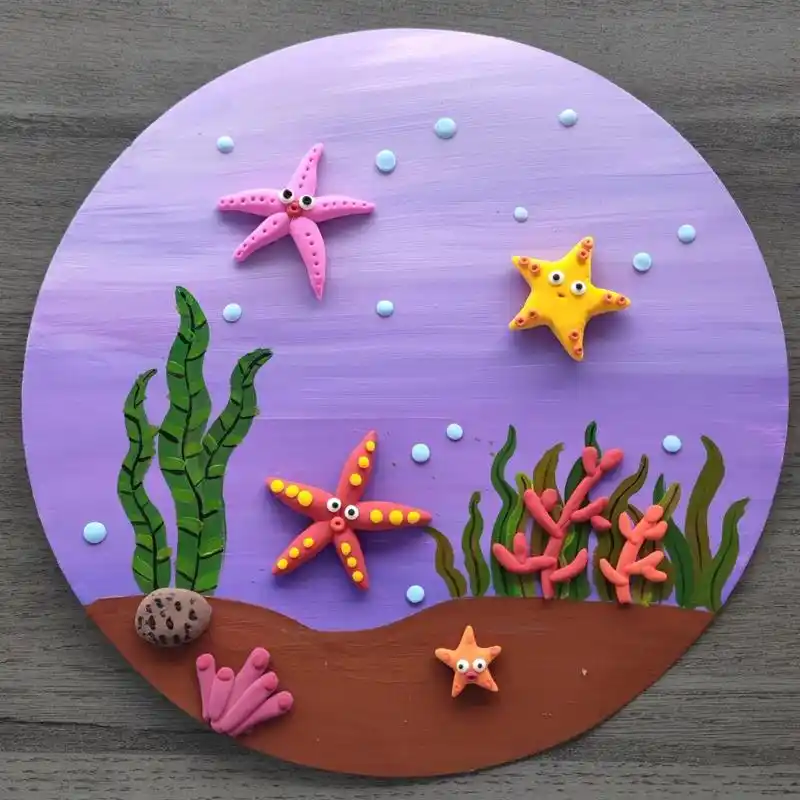 儿童创意粘土手工 海底世界 合集