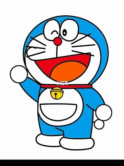 简笔画可爱的叮当猫