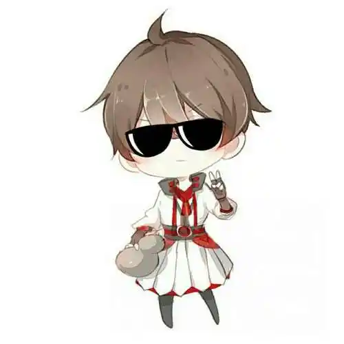 社会我李哥!王者荣耀李白带墨镜动漫头像