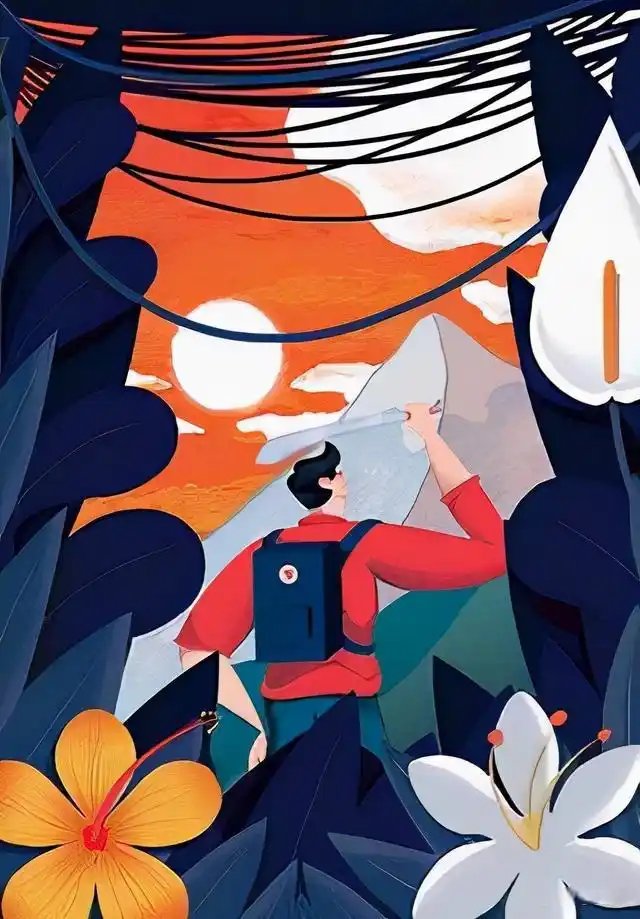 插画|扁平风格插画