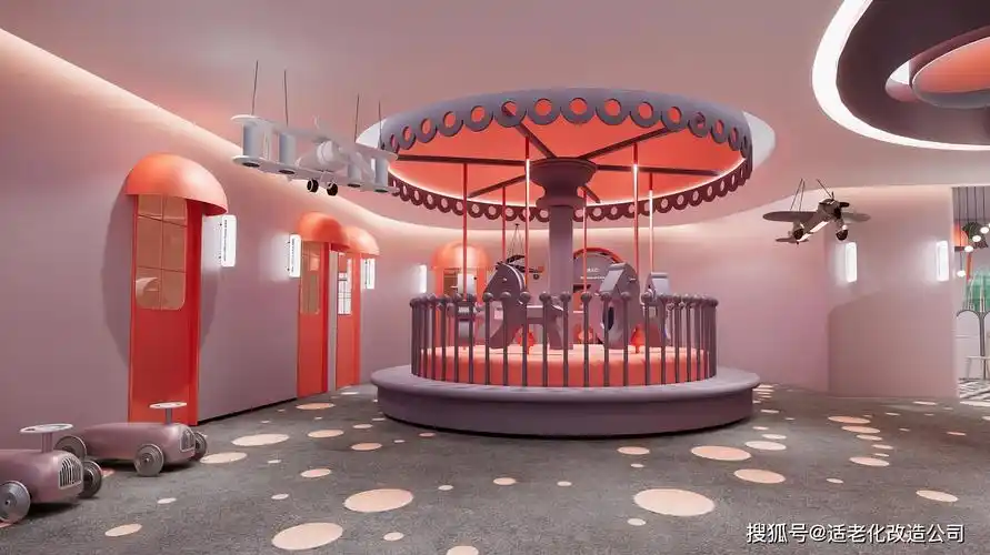 室内游乐园效果图设计就找图立方公司_创新_专业_设施