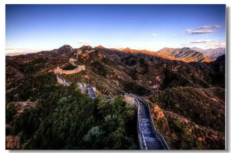 长城全景图移动长卷音画