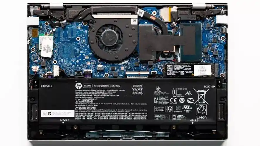 散热阵容虽不豪华但机不可貌相的惠普笔记本拆机一探究竟