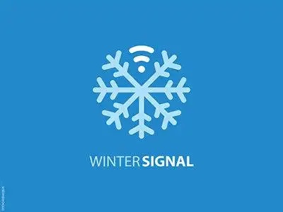 冬季世界20款冰雪元素logo设计