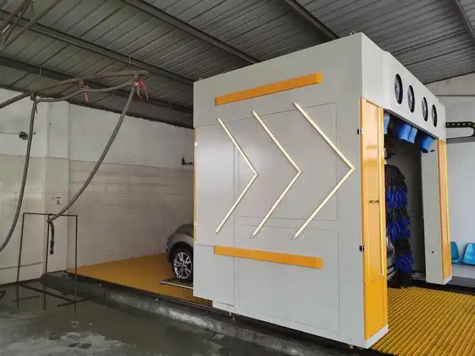 都江堰4s店全自动洗车机成功案例