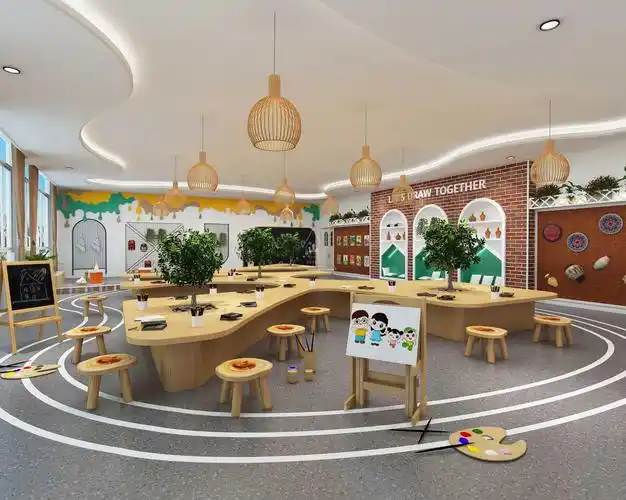 美术室设计效果图