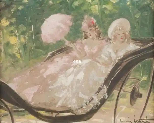 油画分享| louis icar 笔下的法式少女9093_油画_法式风格_摄影
