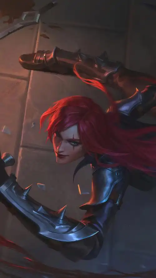 lol英雄联盟 不祥之刃 卡特琳娜 katarina 手机壁纸