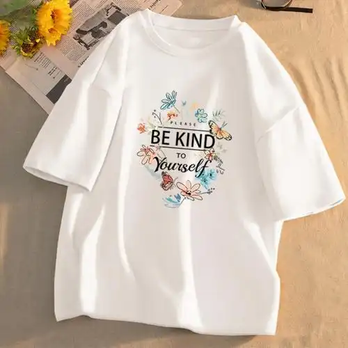 6114女内搭衣服体恤女装直播简约圆领上衣显瘦夏天短袖t恤女夏 - 17网