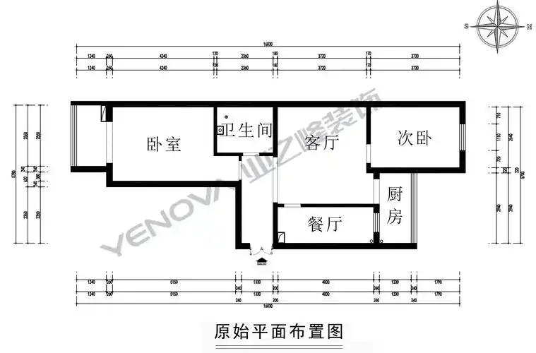民安小区65㎡两居室质朴无华