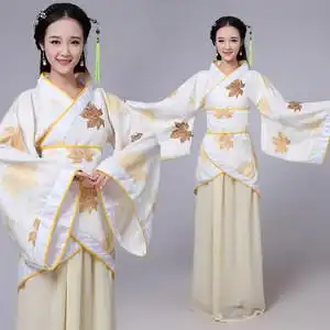 古装曲裾女服装仙女唐朝古代汉服演出服古典舞蹈襦裙贵妃