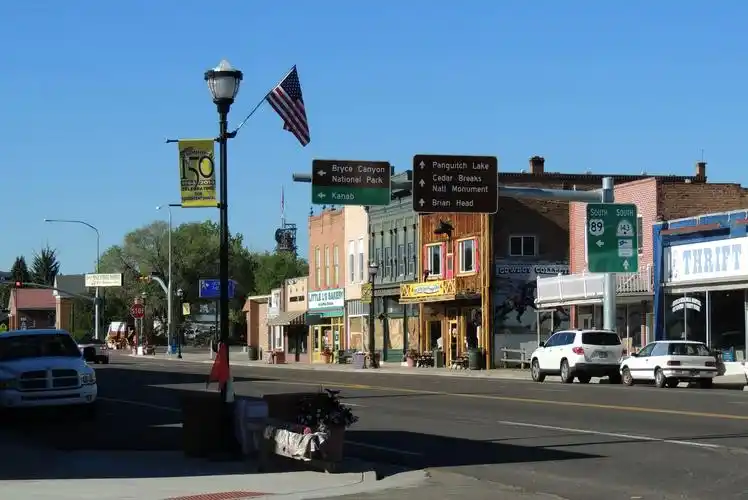 2014年05月30日,美国犹他州南部的旅游小镇panguitch(2014-08-17上传)