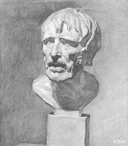 塞内卡海盗素描石膏像作品合集