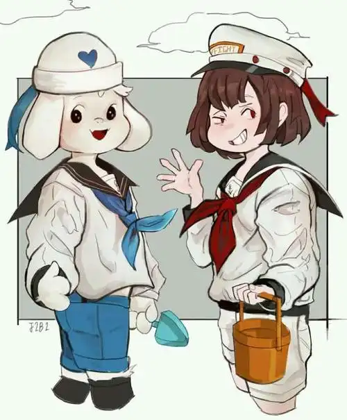 undertale——asriel&chara