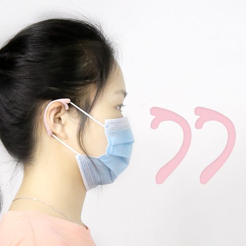 口罩耳朵耳挂戴口罩防勒硅胶耳绳挂钩成人儿童口罩