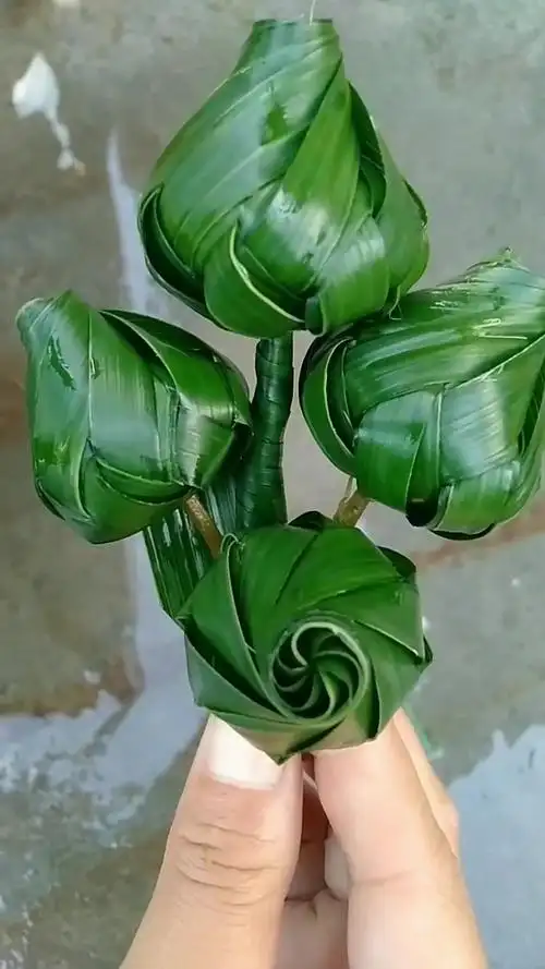 即将消失的传统民间艺术 棕叶编织 民间艺术 纯手工编织-度小视