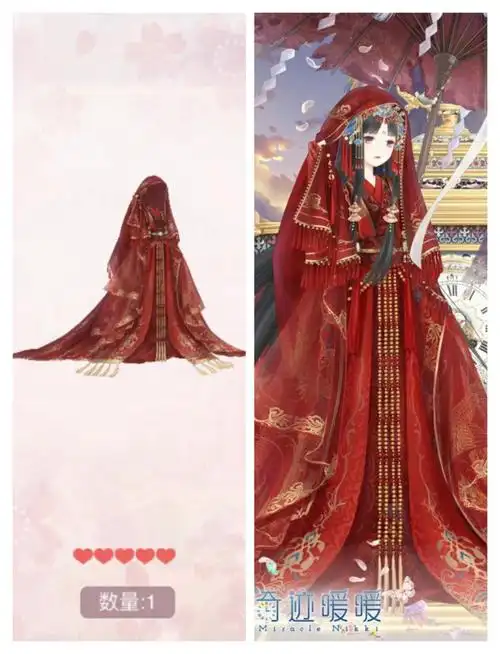 盘点奇迹暖暖4类婚纱,美还好用,这个没头纱却高替美梦成真