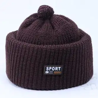 梵佳诺秋季中老年人家帽子爷爷冒着孑老头冬天戴的男加厚保暖针织毛线