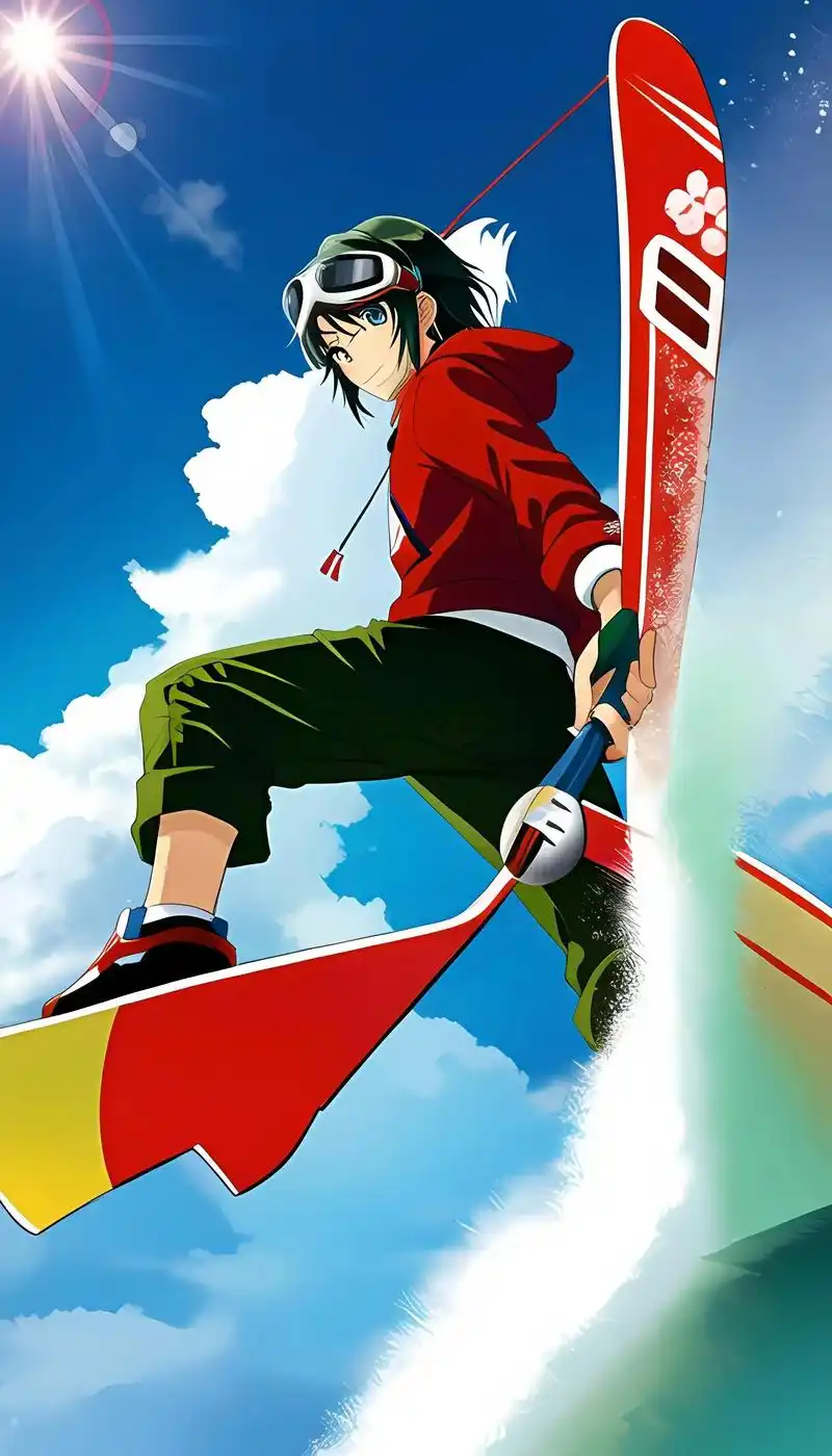 原创漫画##帅气滑雪人##轻漫计划原创动漫 #我最爱的热血 - 抖音