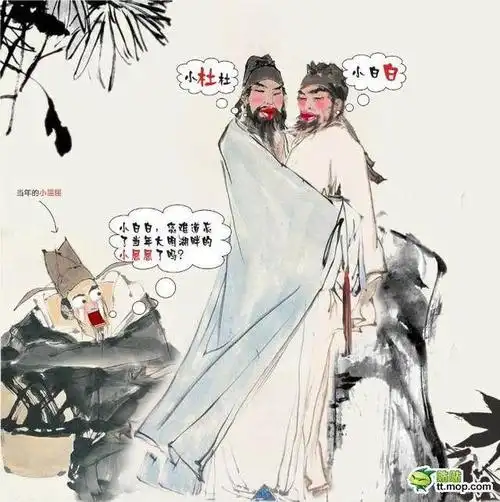 杜甫是李白铁杆粉丝,为何李白却将杜甫视为屌丝男