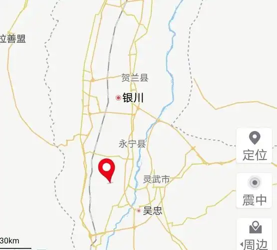 宁夏青铜峡市今晨发生3.3级地震 暂无人员伤亡报告