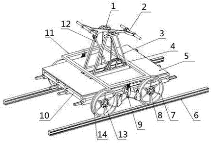 cn206604085u_一种手摇健身车失效