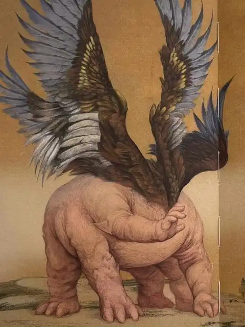 公元前4世纪的怪兽之书山海经画集藏01