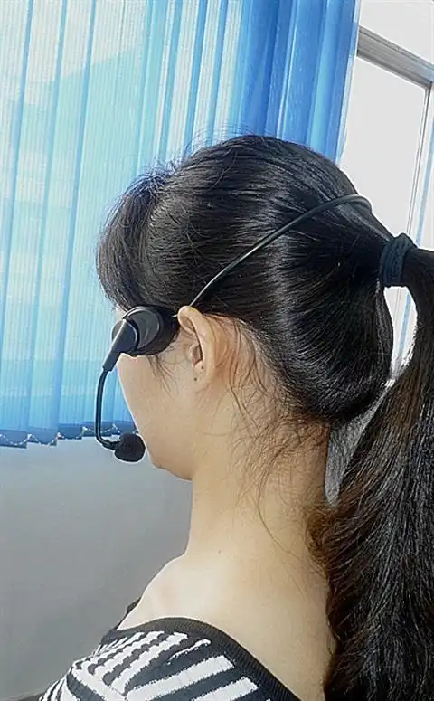 蜜蜂红色教学教师用蓝牙小领夹式头戴麦克风数码无线扩音器