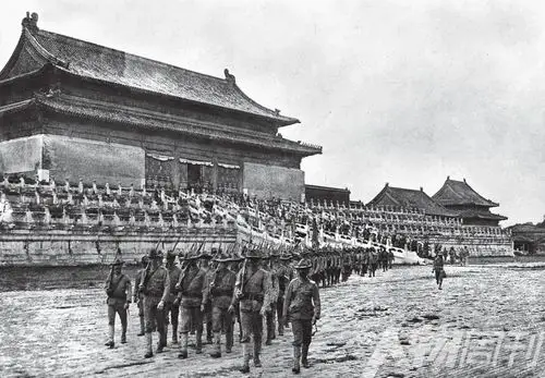 1900年8月14日,八国联军侵占北京,美军进入紫禁城