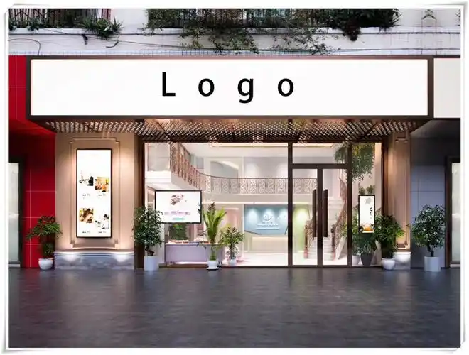 美容院门头装修效果图