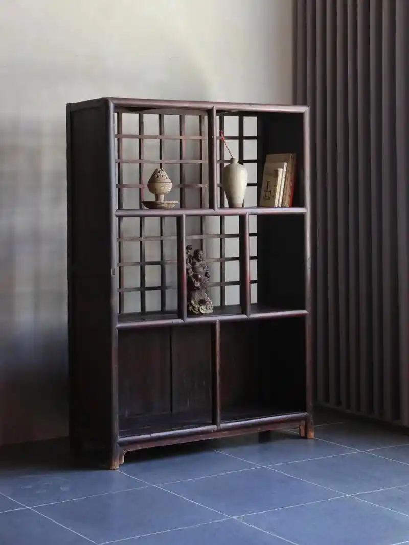 中古风置物架61书架头条 家具 收藏