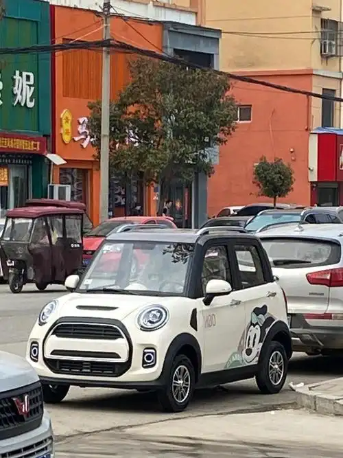 适合女生开的车 盛昊小精灵 盛昊 老头乐电动车 接上篇,小车车已入手