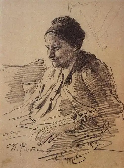 批判现实主义绘画大师列宾素描作品赏析