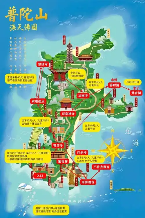 普陀山自驾游攻略:祈福与美食全指南