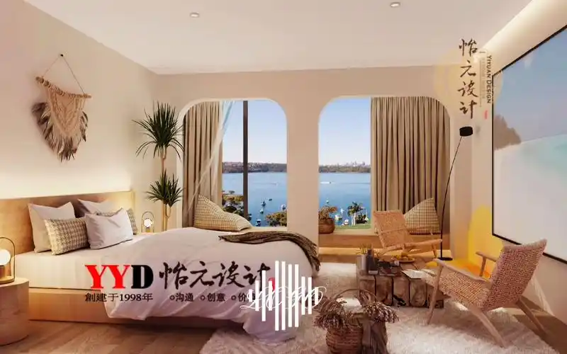 新创意风格民宿酒店设计:打造极简度假生活新体验#网红民宿设计