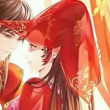 古风婚礼情侣头像一拜高堂