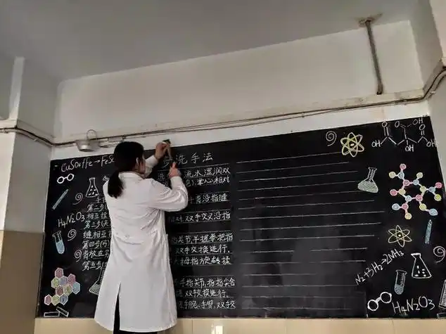 医学类检验科黑板报黑板报图片大全